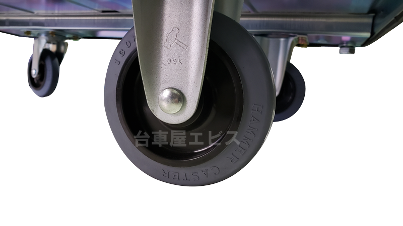 日本割引品 ダンディ スチール台車 ダンディシリーズＥＣＯ タイプＤＡＥ 固定両ハンドル式 サイレントキャスター仕様 Ｗ９００ＸＤ６００ その他 